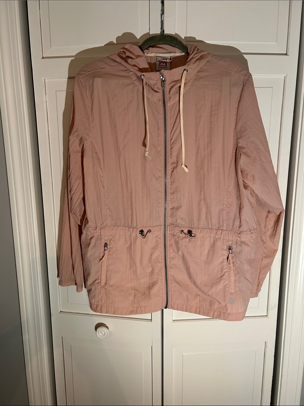 Avalanche Light Pink Hooded lightweight jacket XL